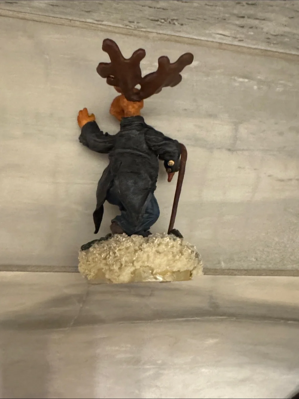 Festive “Dancer” Reindeer Figurine Holiday Decor